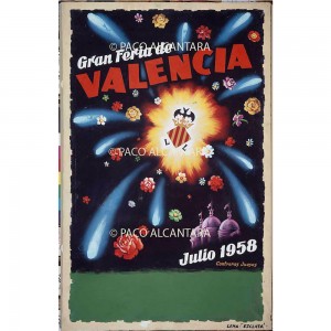 Gran Feria de Valencia. Julio 1958