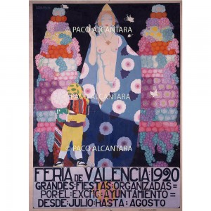 Cartel Feria de Julio de 1920