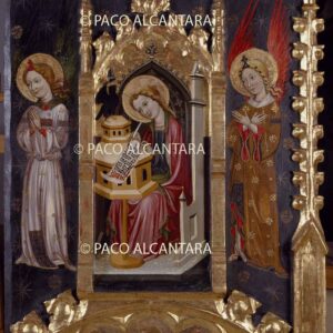 Retablo de la Virgen.Detalle