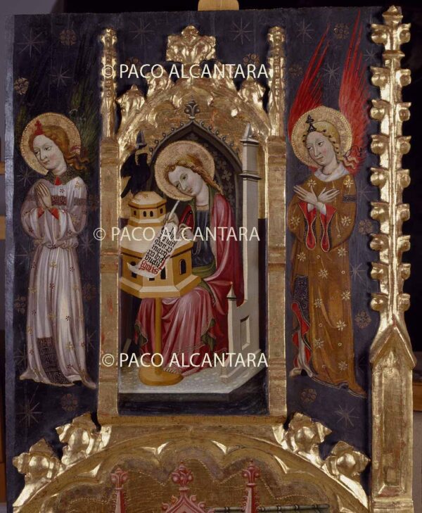 Retablo de la Virgen.Detalle