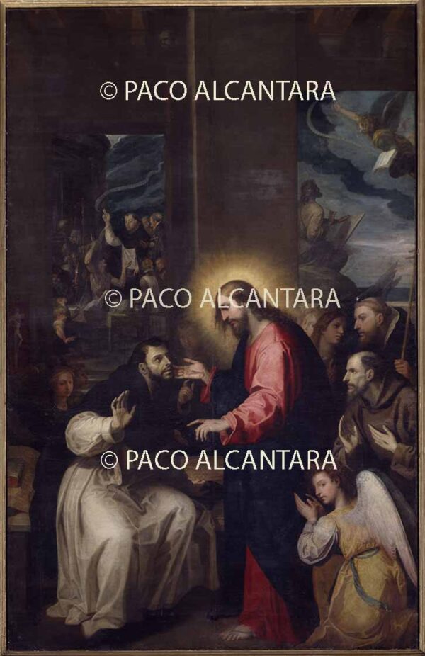 Aparición de Cristo a San Vicente Ferrer.