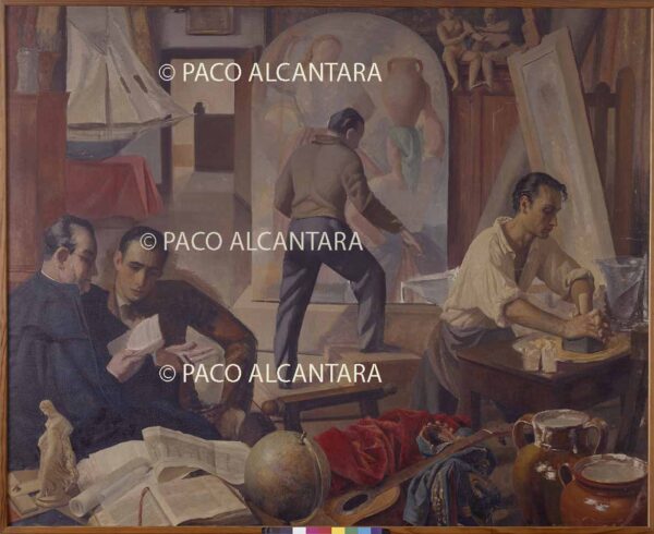 El estudio del pintor.1934