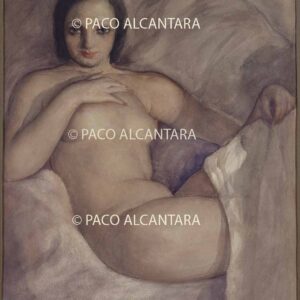 Desnudo sentado.1935