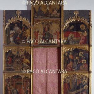 Retablo de la Virgen y San Marcos.