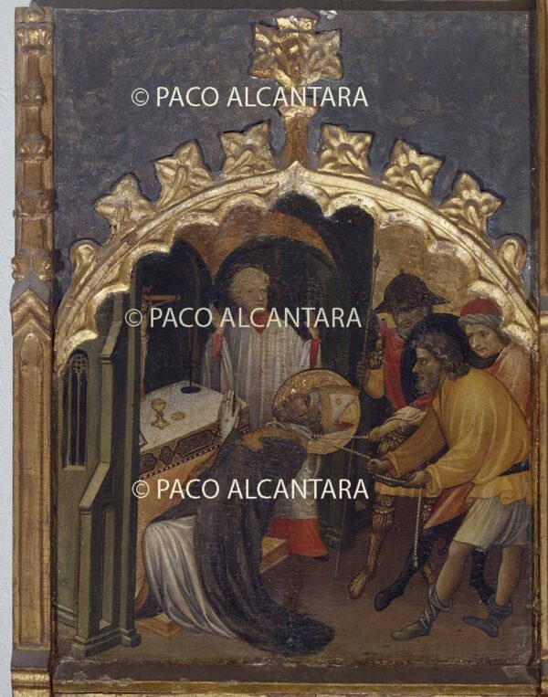 Retablo de la Virgen y San Marcos.