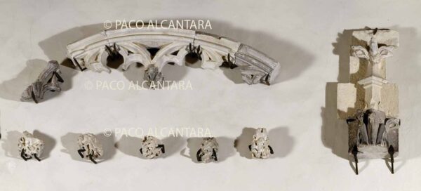 Fragmentos de la Capilla de Santa Ana.