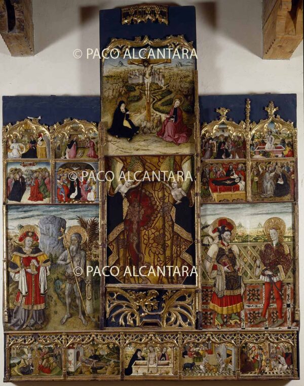 Retablo de la Virgen del Llosar.