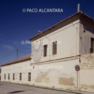 Fachada lateral de la antigua Casa del Bous.