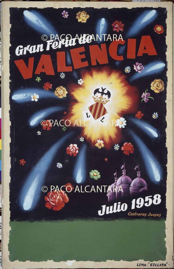 Gran Feria de Valencia. Julio 1958.