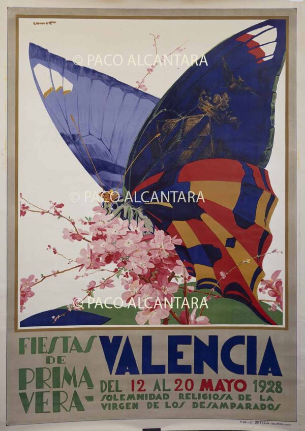 Fiestas de primavera. Valencia 1928.