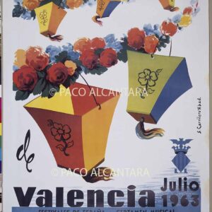 Gran feria de Valencia. Julio 1963.