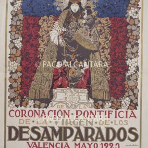 Coronación pontificia de la Virgen de los Desamparados. Valencia mayo de 1923.