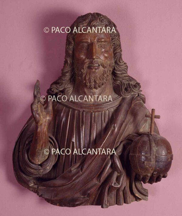 Cristo Salvator Mundi.Diseñado por Fernando Yáñez