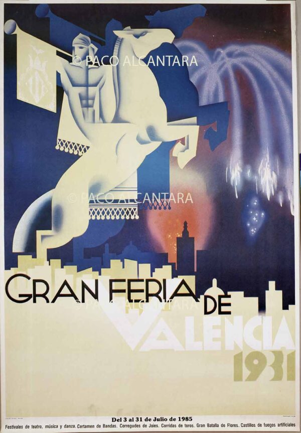 Gran Feria de Valencia 1931.