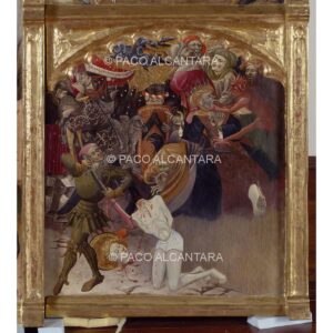 3194-Pintura-Degollación de San Jorge. Retablo de la vida de San Jorge