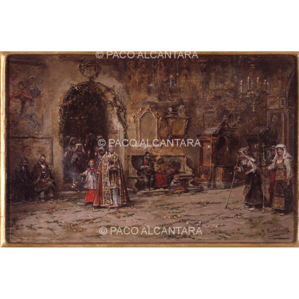 3253-Pintura-Procesión de la Reliquia (Asís)