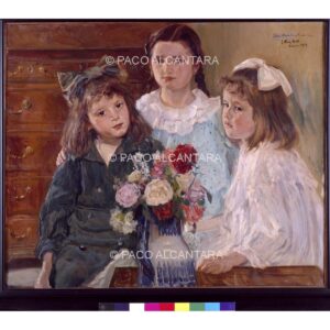 3581-Pintura-Mis hijas. 1917