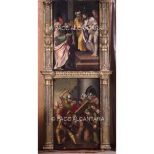 4058-Pintura-Retablo de la pasión de Cristo