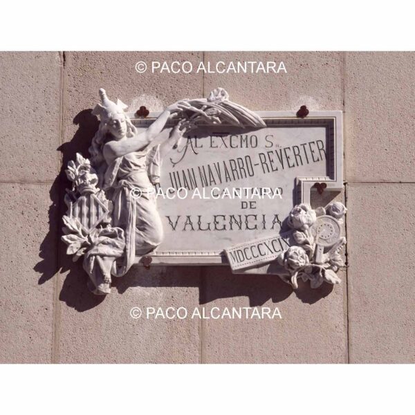 4209-Escultura-Placa conmemorativa calle Juan Navarro Reverter