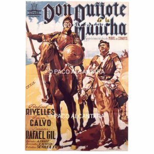 4284-Cartel de cine-Don quijote de la Mancha