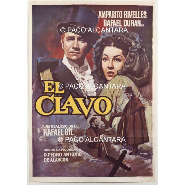 4285-Cartel de cine-El Clavo