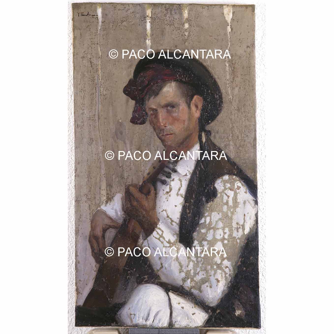 4365-Pintura-Hombre con guitarra 4365-Pintura-Hombre con guitarra