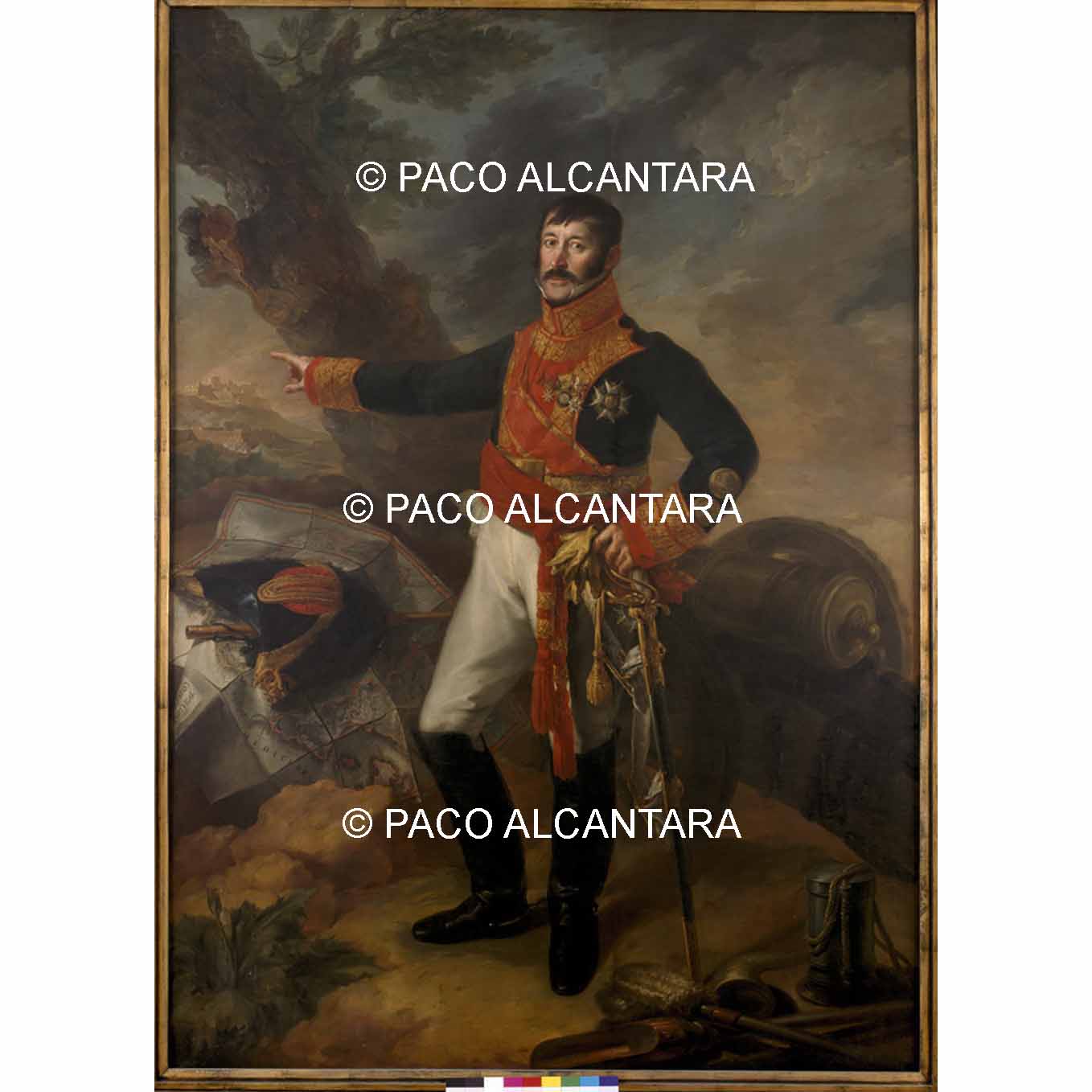 4384-Pintura-Retrato del general Zayas 4384-Pintura-Retrato del general Zayas