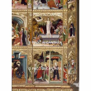 4719-Pintura-Retablo de la Virgen. Escenas de la vida de la Virgen