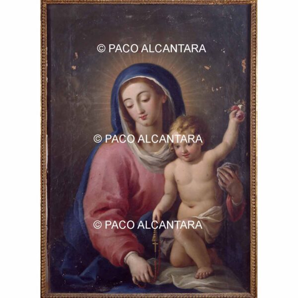 4813-Pintura-Virgen con el Niño