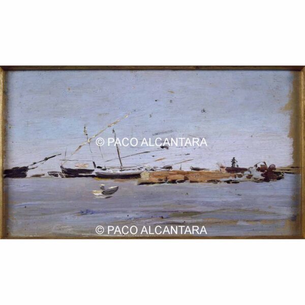 4905-Pintura-Barcos en el puerto