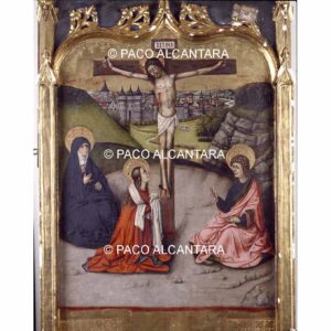 4962-Pintura-Calvario. Retablo de San Lorenzo y San Pablo de Verona