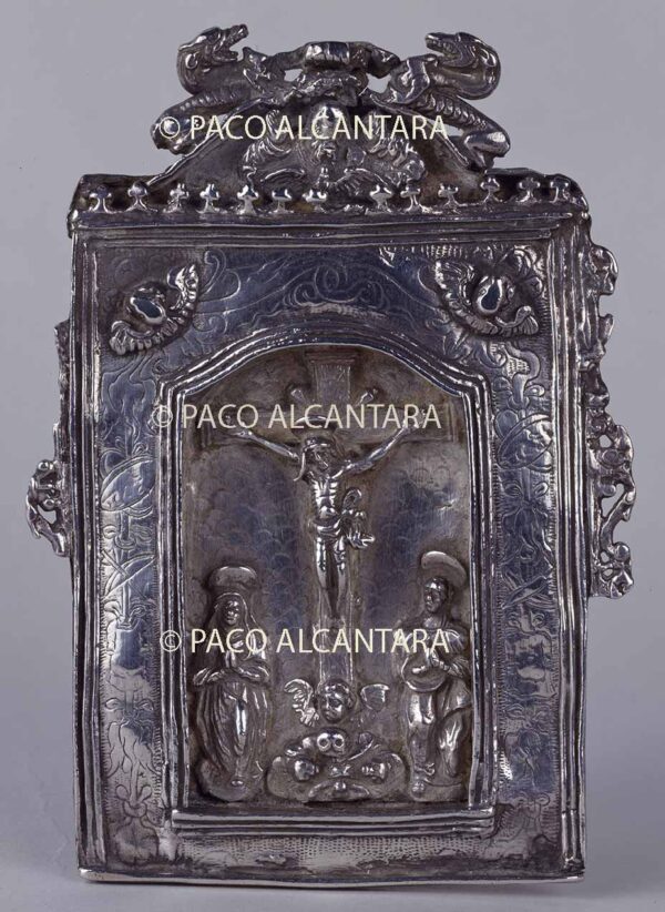 Portapaz con el escudo de los Sanç Borja.España