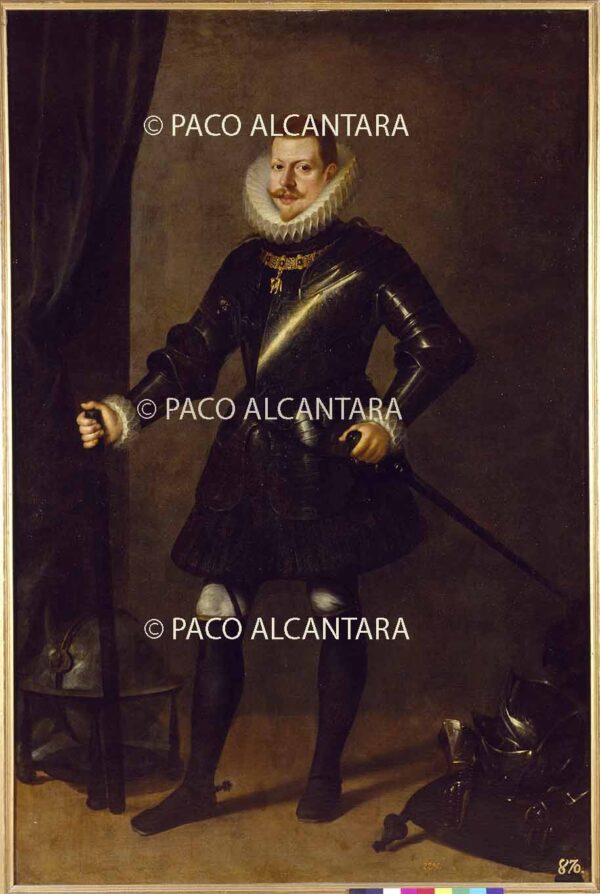 Felipe III conel toisón de oro.