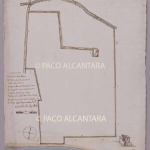 Mapa de la heredad de la partida de Meres de Játiva (1760).