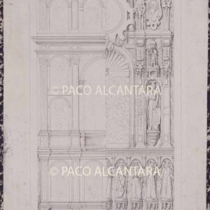 Proyecto de retablo para el altar mayor (1860).