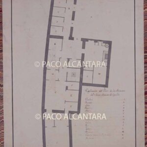 Explicación del plan de la abitación del señor maestro de capilla (1830).