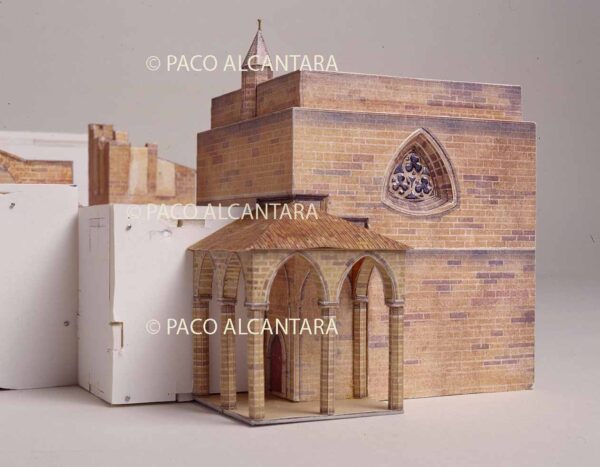 Maqueta trecentista de la catedral (1330-1430). En proceso de ejecución.