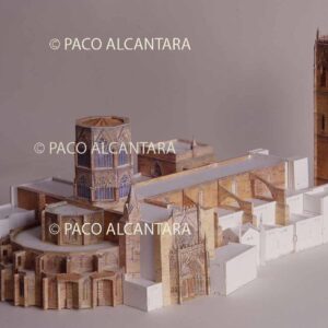 Maqueta cuatrocentista de la catedral (1430-1530). En proceso de ejecución.